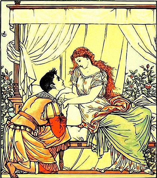 Briar Rose by Walter Crane